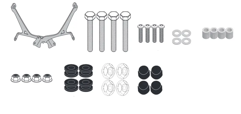 Kit ancl parabrisas royal enfield meteor 350 21-22