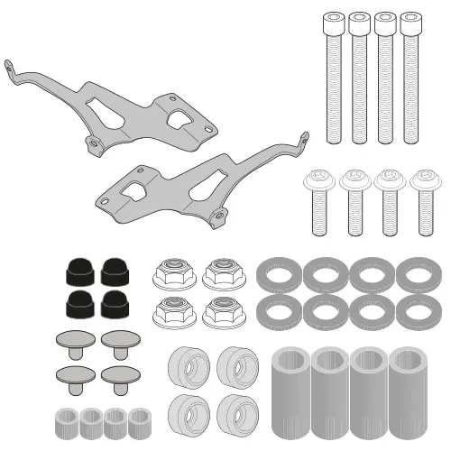 Kit anclaje parabrisas 9058a royal enfield super meteor 650 (23)