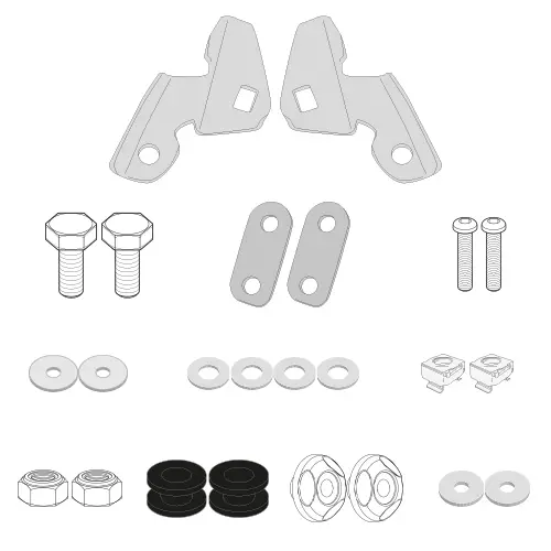 Kit De Anclaje Especifico Para 1163Dt/1129Dt/1129D - Honda Pcx 125 (18-20)