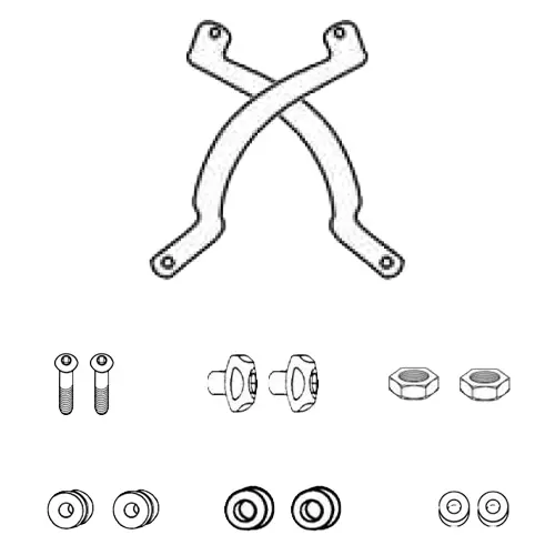 Kit Anclaje Especifico Para D330Dt - Bmw R 1200 Gs (04-12)