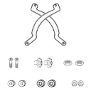 Kit Anclaje Especifico Para D330Dt - Bmw R 1200 Gs (04-12)