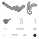 Kit Anclaje Especifico Para 5124Dt / 5124D - Bmw R 1250 Gs Adventure (19)