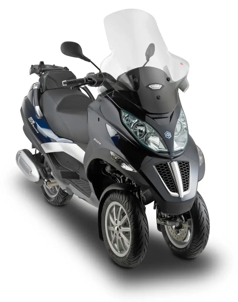 Parabrisa Piaggio Mp3 300Ie - Mp3 500Ie - Transparente (Incluye Kit Anclaje)