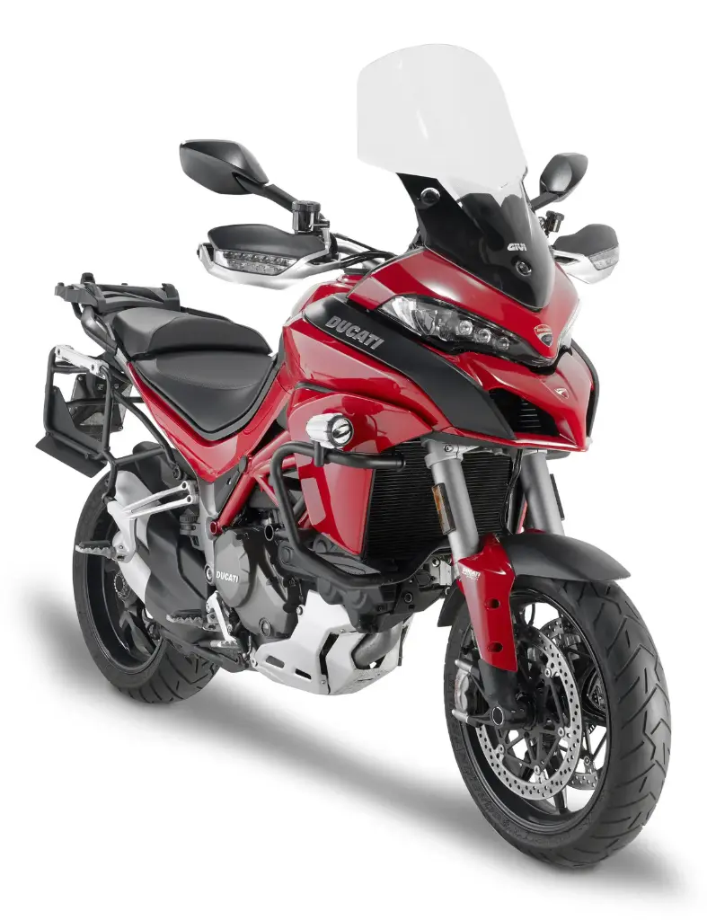 Parabrisa transp c´spoiler 59x43 cm - multistrada 950/1200/1260 (se monta sobre orginal)