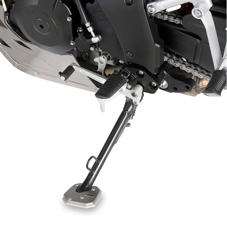 Ampliador de muleta en aluminio y acero inoxidable dl 1000 v-strom (14 - 18)