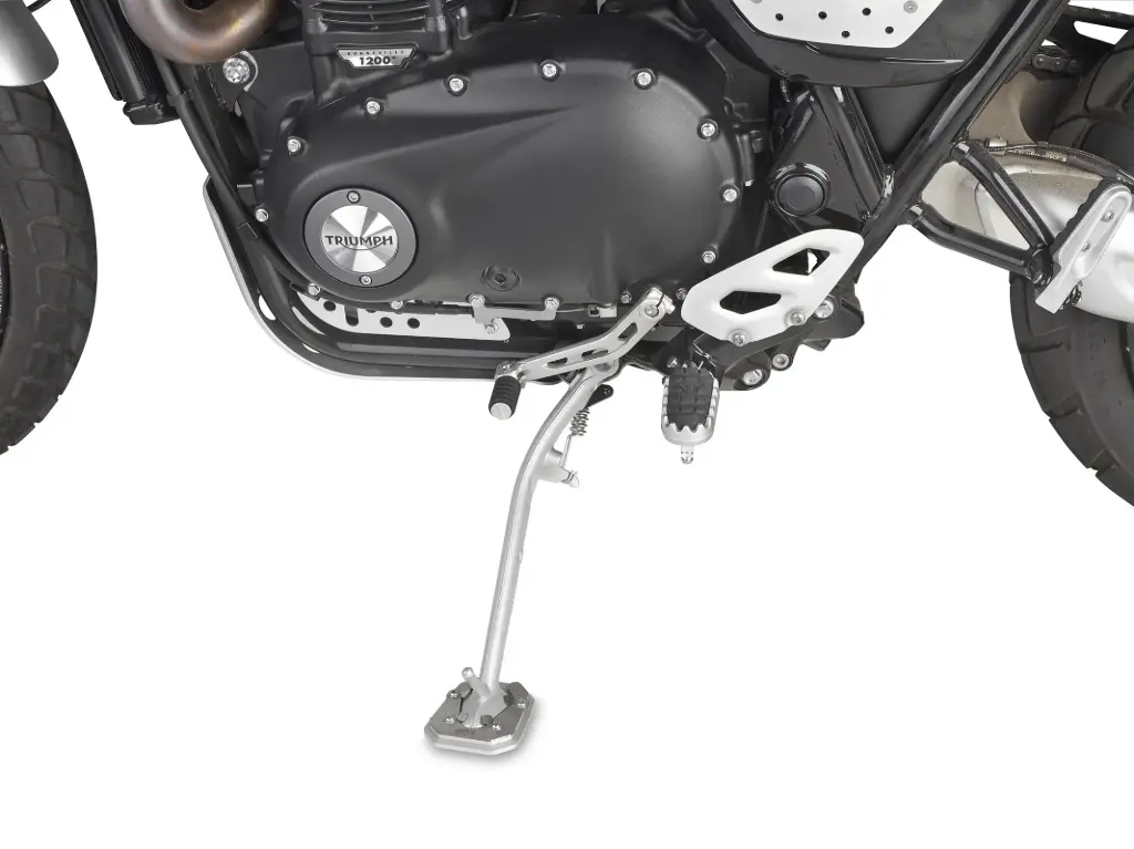 Ampliador De Muleta En Aluminio Y Acero Inoxidable Triumph Scrambler 1200 (19-20)