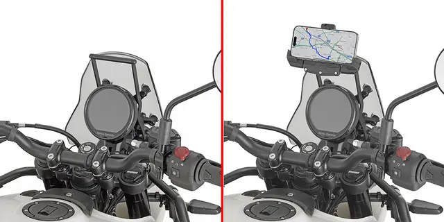 Barra P/ Colocar S920M/L Porta Smartph Royal Enfield Himalayan 450 (24)
