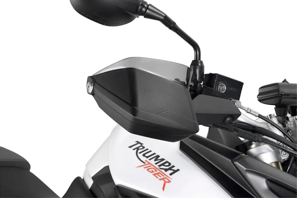 Extension En Plexiglas Ahumado Para Paramanos Orig Triumph Tiger 800/800 Xc/800 Xr (11-17)