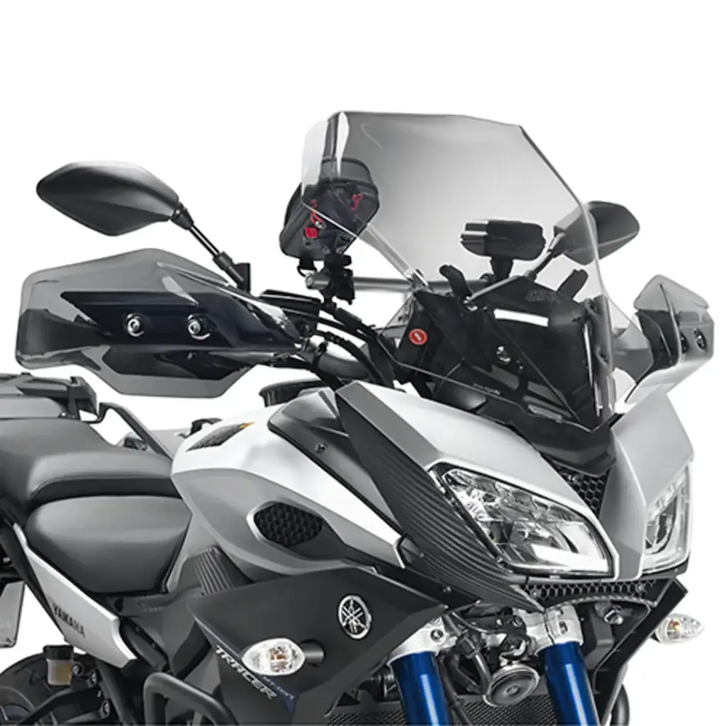 Extension en plexiglas ahumado, para paramanos originales mt-09 tracer (15 > 17)