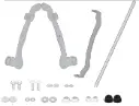 Kit anclajes para proyectores s310 o s322 - yamaha mt-09 tracer (15-17)
