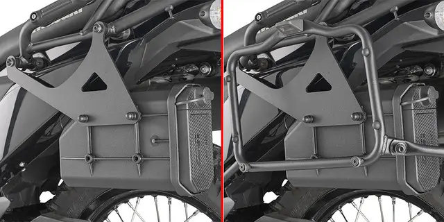 Kit Especifico P/ Montaje Tool Box - Kaw Klr 650 S (23)