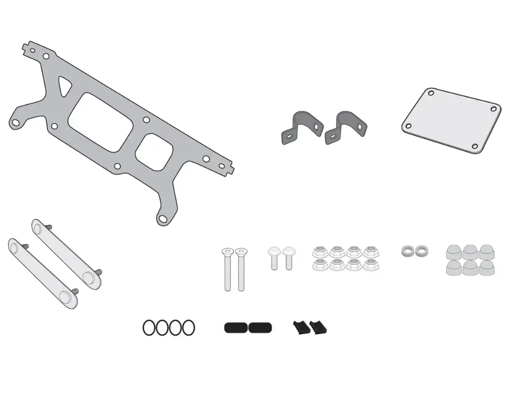 Kit especifico para el montaje del s250 tool box en el pl3116