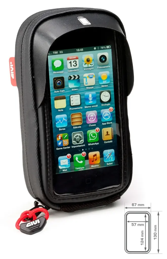 Porta-Smartphone / Porta-Navegador Gps Al Manillar P/ Iphone 5