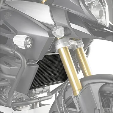 Protector Radiador Acero Inoxi. Negro Suzuki Dl 1000 V-Strom (14 / 18)