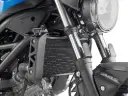 Protector Radiador Especifico En Acero Inoxi. Negro Suzuki Sv 650 (16-19)