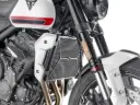 Protector Radiador Inox Negro Triumph Trident 660