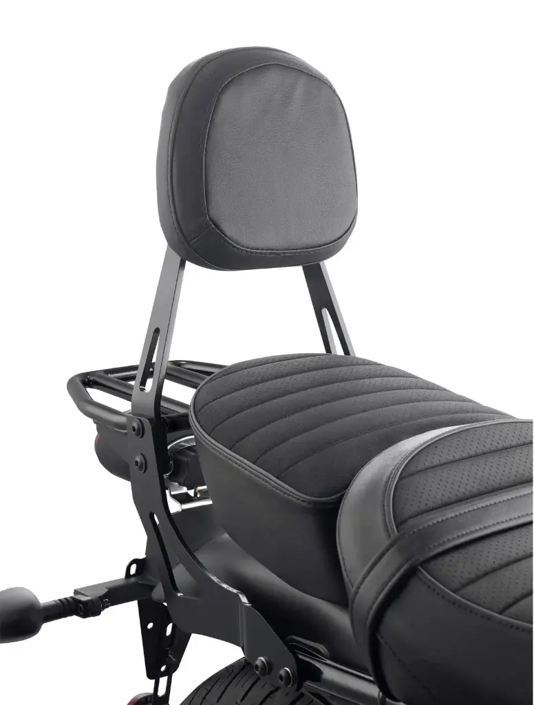 Respaldo especifico c/porta equipaje moto guzzi v9 bobber (16 > 18)