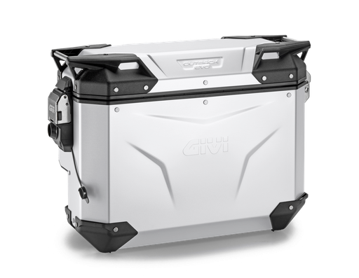 [OBKEVS33AAR] Baul Trekker Outback Der. Evo Aluminio Anodiz. 33 Lts - Añadir Kit Smart Security L