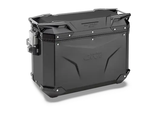 [obke48br] Trekker outback evo lateral 48lts - (derecho) - negro