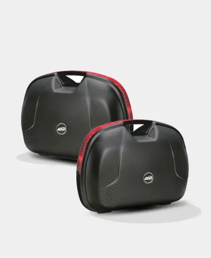 [e360npack2] Maleta lateral 40 lts (par) - negro