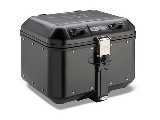 [dlm46b] Top casetrekker dolomiti trasero 46 lts aluminio negro