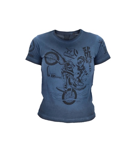 Remera Casual Logo Givi