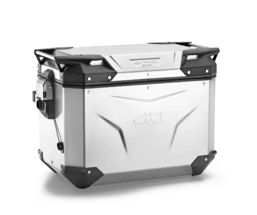BAUL MONOKEY® TREKKER OUTBACK DER. EVO ALUMINIO 48 LTS - AÑADIR KIT SMART SECURITY L