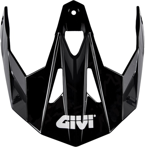 [Z1391CRSDR] Repuesto de casco visera casco 80.1 - Negro Brilante