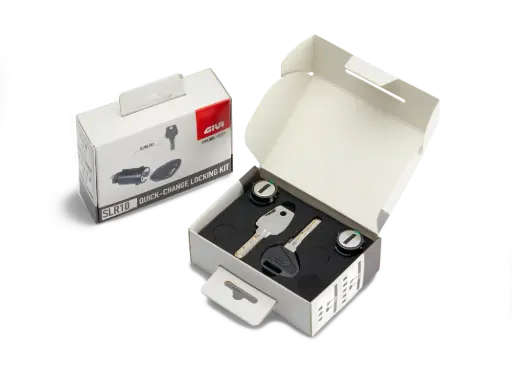 [SLR102] Kit De Unificación Security Lock Para 2 Maletas Que Incluye Llave Con Logotipo/Llave Metálica De S