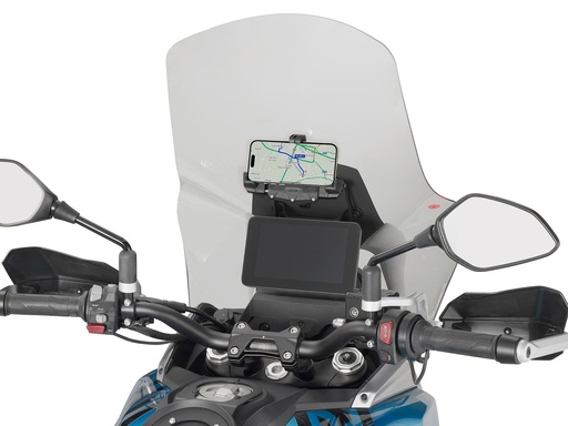 [FB9701] Barra para colocar s902a s920m s920l y porta gps-smartphone QJ MOTOR SRT 600 sx (24-25)