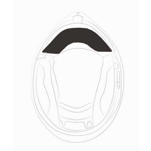 [Z1258R] Protector viento mentonera Casco X50
