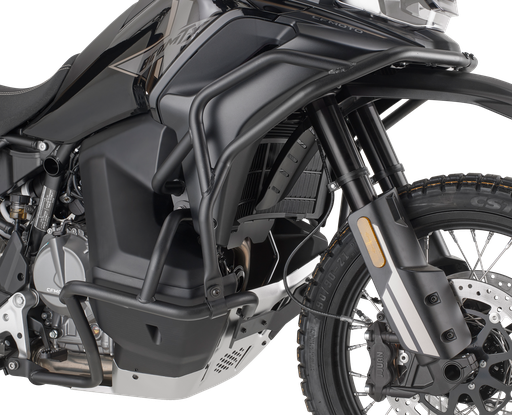 [TNH9227] Defensa De Motor Alta Negra Cfmoto 800 Mt-X