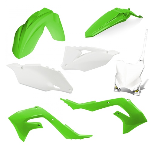 Cy - kit plasticos (5pcs) Kawasaki KX250F/X, KX450F/X (2019-2024)