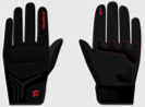 GUANTES LOGMA NEGRO/ROJO