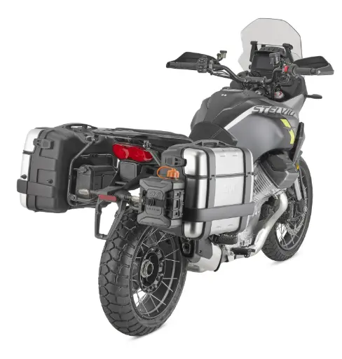 [plo8208mk] Soporte Lat Pl Onefit P/ Maletas Monokey Moto Guzzi Stelvio 1000 (24)