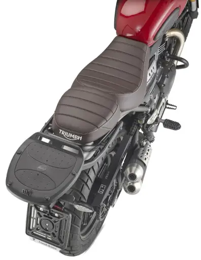 [sr6424] Soporte top case triumph scrambler 400 x / speed 400 (24-25) -monolock