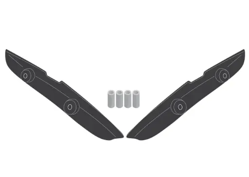 [6419kit] Kit especifico p/ montaje del te6419 sin sr6419 triumph trident 660