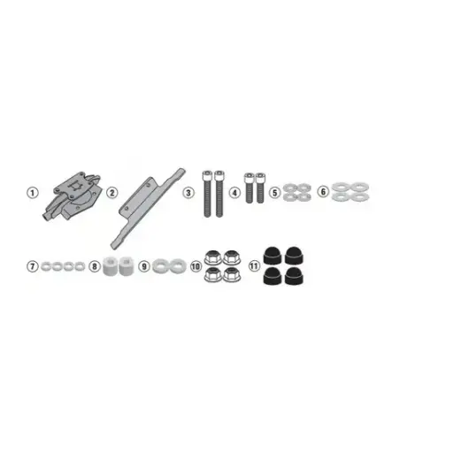 [2139kit] Kit Especifico Para El Montaje Del Plr2139/Plxr2139/Pl2139Cam - Tracer 900/Tracer 900 Gt (18-19)
