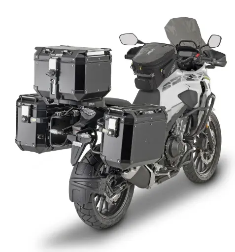 [plo1171cam] Soporte Lat Pl One-Fit Monokey Camside Trk Obk Honda Cb 500 X (19-21)