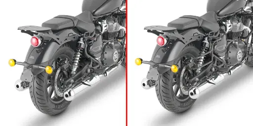 [tr9058] Soporte Lat. Remove-X P/Alforjas Royal Enfield Super Meteor 650 (23)