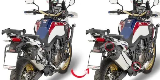 [plr1144] Soporte Lateral Rapido Honda Crf1000L Africa Twin (16-17)