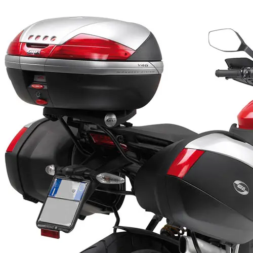 [sr312] Soporte Top Case Top Caseducati 1200 10-14