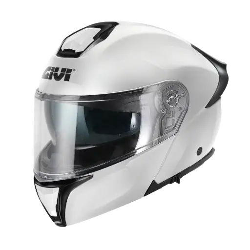 Casco x50 solid glossy blanco
