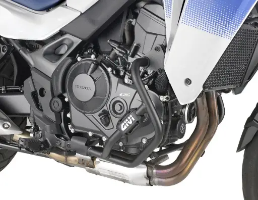 [tn1201] Defensa de motor baja negra honda xl 750 transalp (23-24)