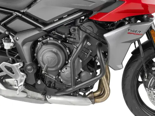 [tn6421] Defensa de motor negra triumph tiger sport 660 (22-23)