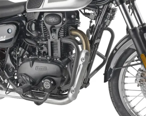 [tn8707] Defensa de motor negra - benelli imperiale 400 (20)