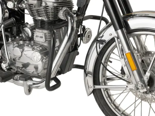 [tn9052] Defensa de motor negra - royal enfield classic 500 (19-20)