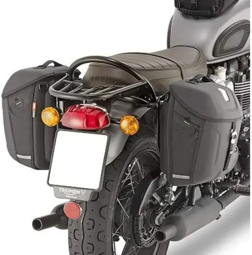[tmt6410] Soporte Especifico Para Alforjas Laterales Mt501 - Triumph Bonneville T120 (16-18)