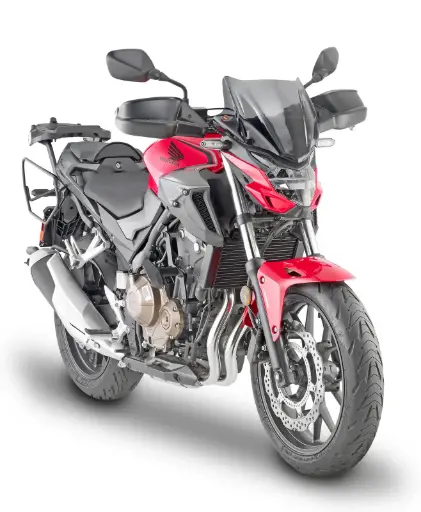 [1176a] Parabrisa Espec. Ahumado 28X36.5 Cm (Añadir Anclaje A4128A) Kawa Z900 (20) Honda Cb500F (19-20)