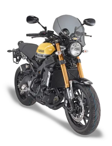 Parabrisa universal ahumado (35x41 cm) (es necesario combinar kit de anclaje espec. para cada moto)